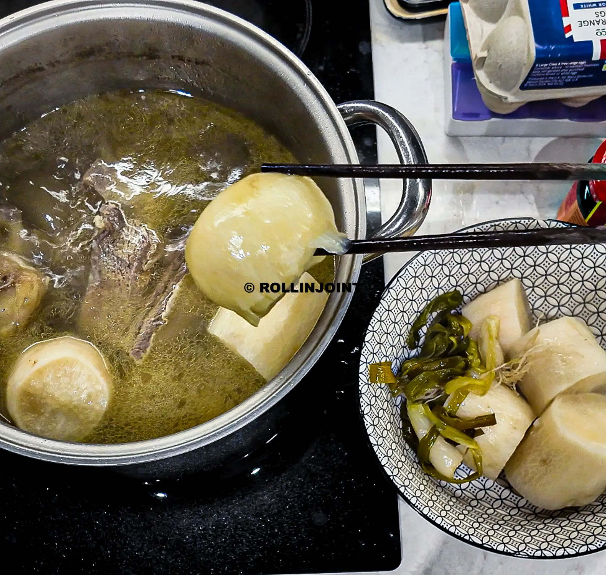 Galbitang with a Huaxi Noodle Soup Twist