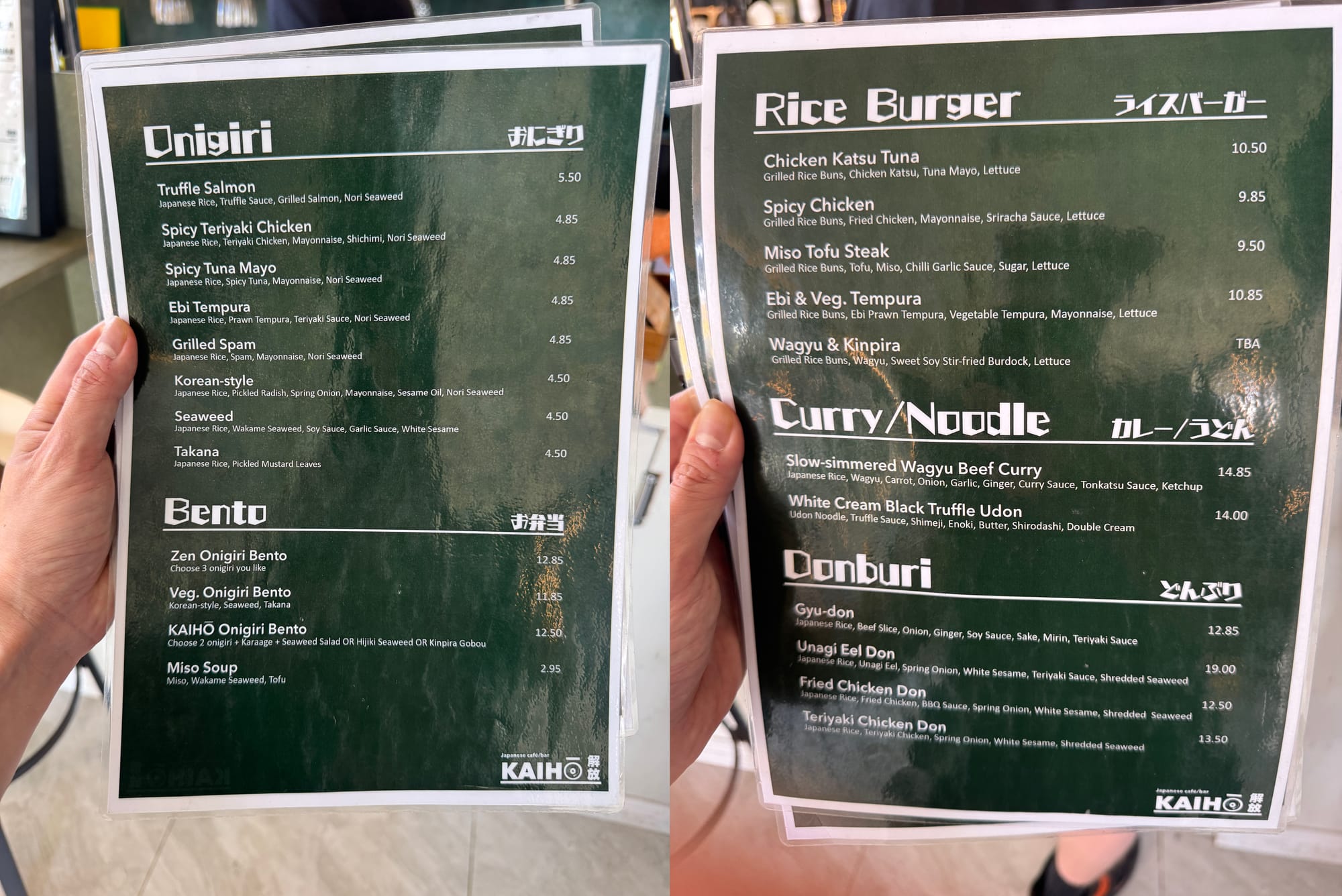 How a Small Onigiri Food Stall Opened Cafe / Bar in One Year - KAIHO̅ Japanese Café/Bar