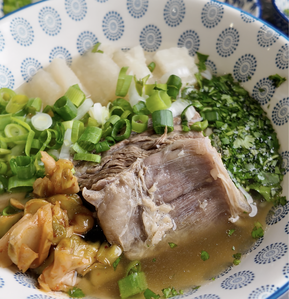 Galbitang with a Huaxi Noodle Soup Twist