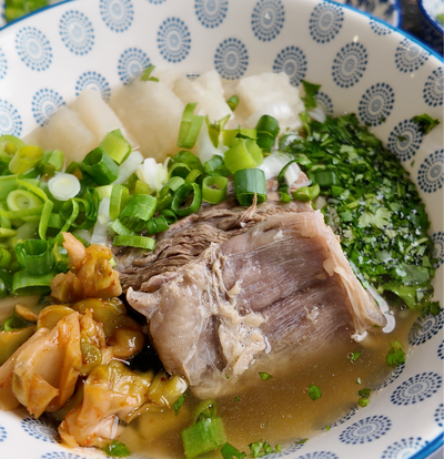 Galbitang with a Huaxi Noodle Soup Twist